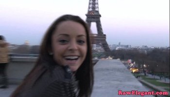 pickedup french babe interracial buttfucked